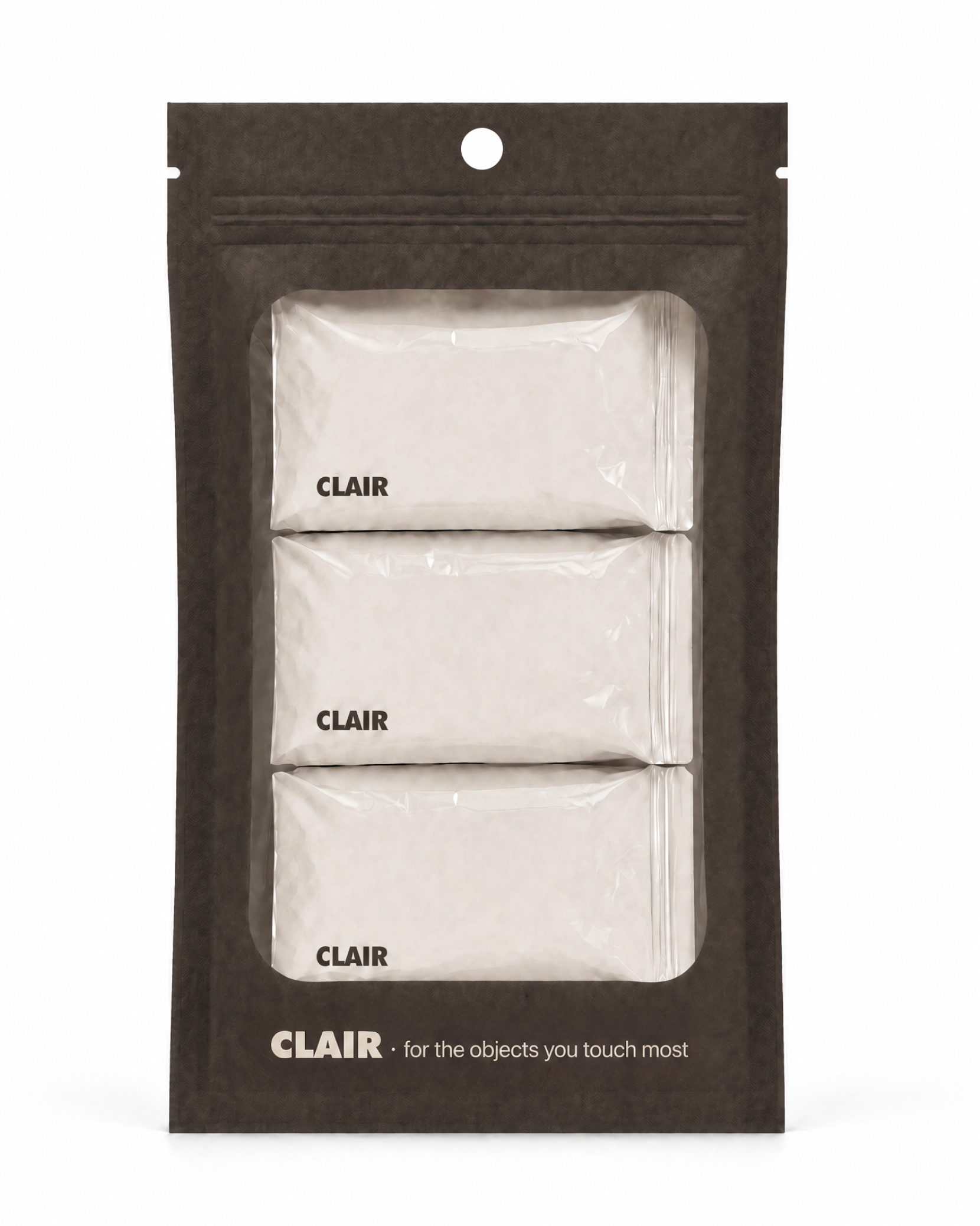 CLAIR 3-Pack Refill Wipes